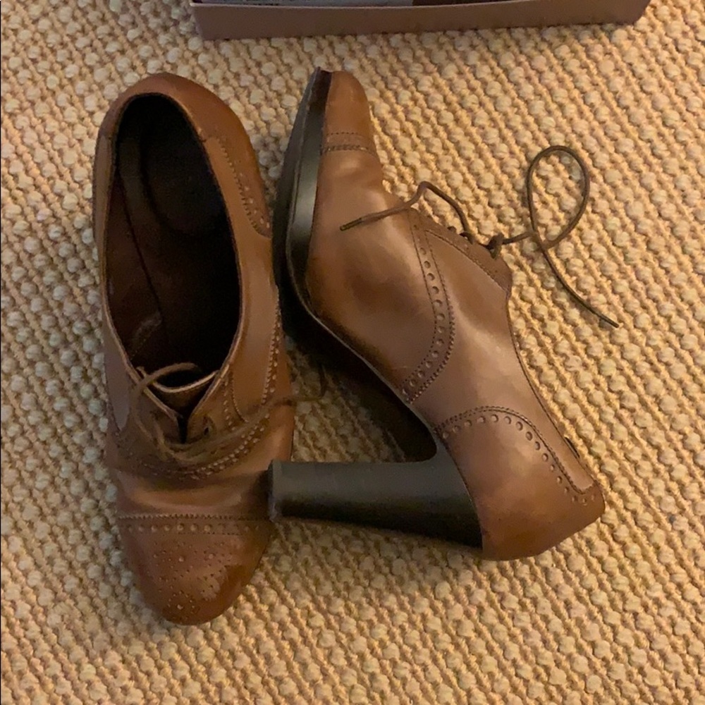 J. crew Langford platform high heel oxfords